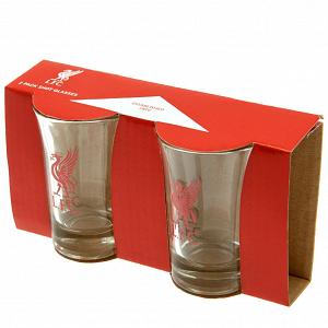 Liverpool FC 2pk Shot Glass Set 1