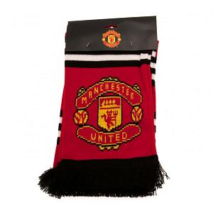 Manchester United FC Stripe Scarf 1