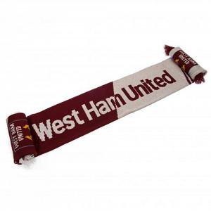 West Ham United FC Scarf - Half & Half 1
