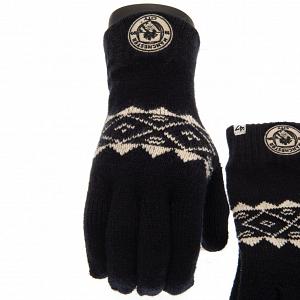 Manchester City FC Knitted Gloves Adult 1
