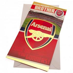 Arsenal FC Birthday Card Brother 1