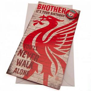 Liverpool FC Birthday Card - Brother 1