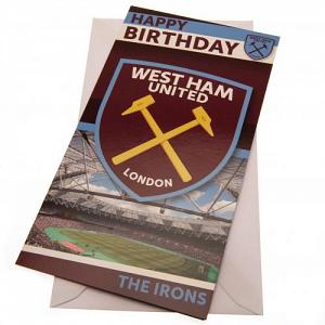 West Ham United FC Birthday Card 1