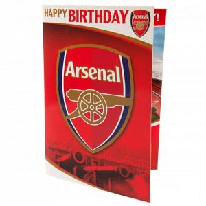 Arsenal FC Musical Birthday Card 1