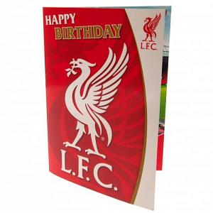 Liverpool FC Musical Birthday Card 1